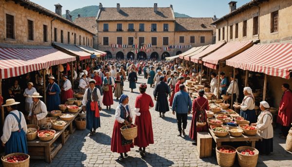 Fêtes traditionnelles et marchés artisanaux locaux