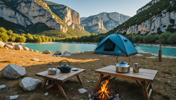 Partir camper dans le verdon : le guide pratique